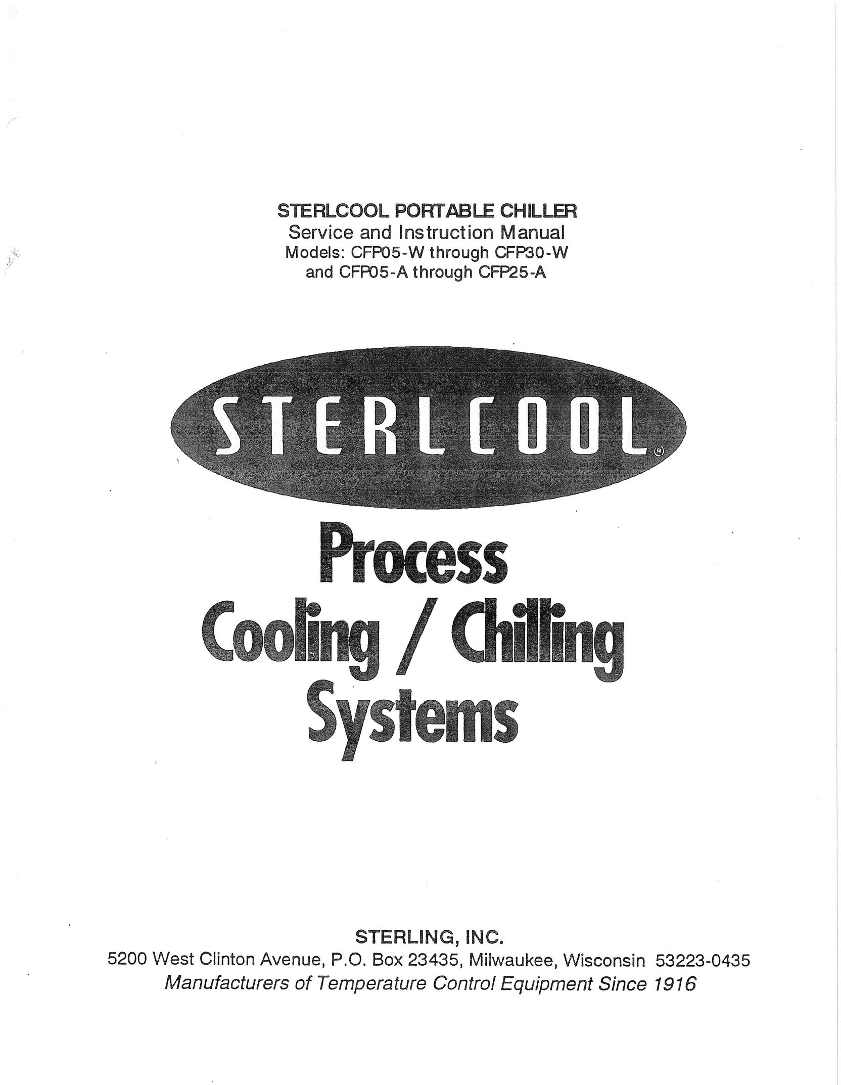 Sterling CFP05-25A Air Conditioner User Manual