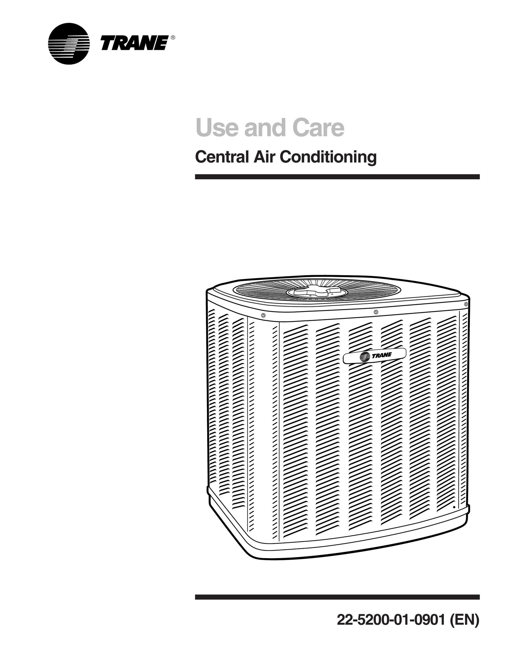 Trane 22-5200-01-0901 (EN) Air Conditioner User Manual