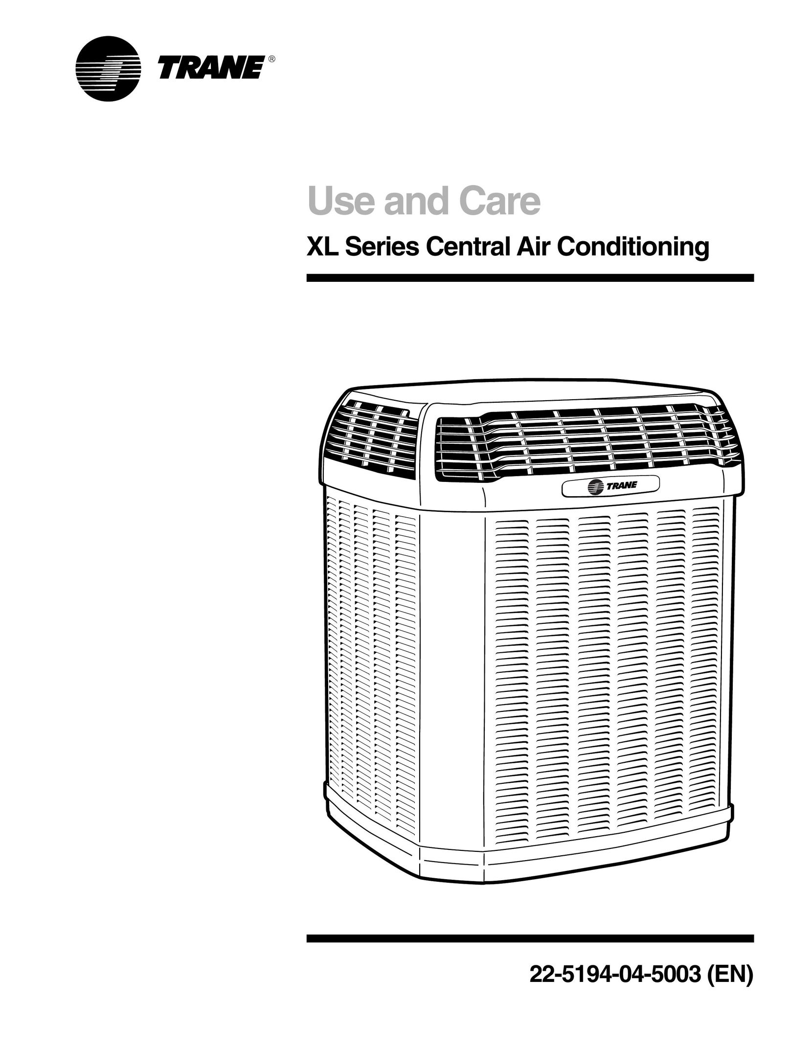 Trane 2TTX4 Air Conditioner User Manual