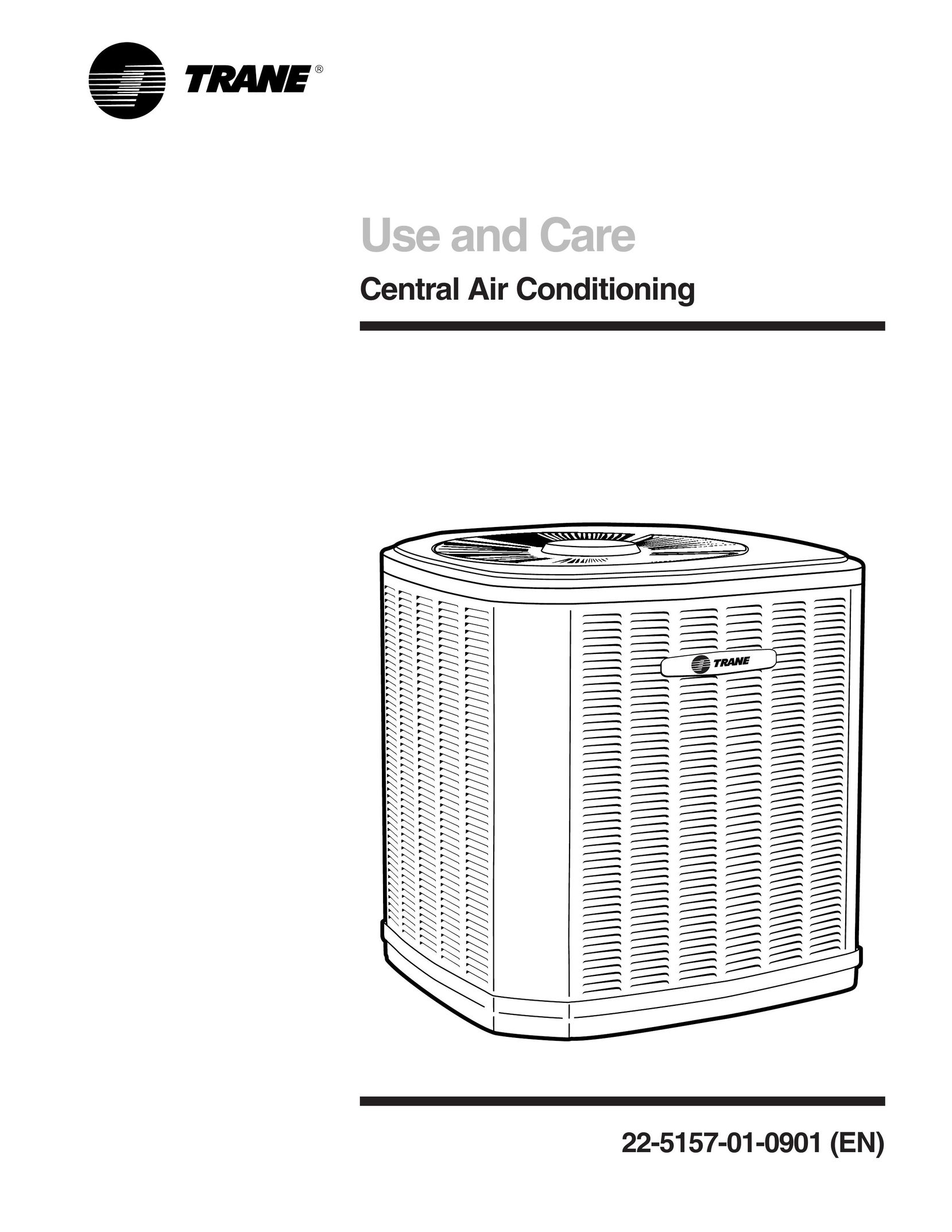 Trane Central Air Conditioning Air Conditioner User Manual
