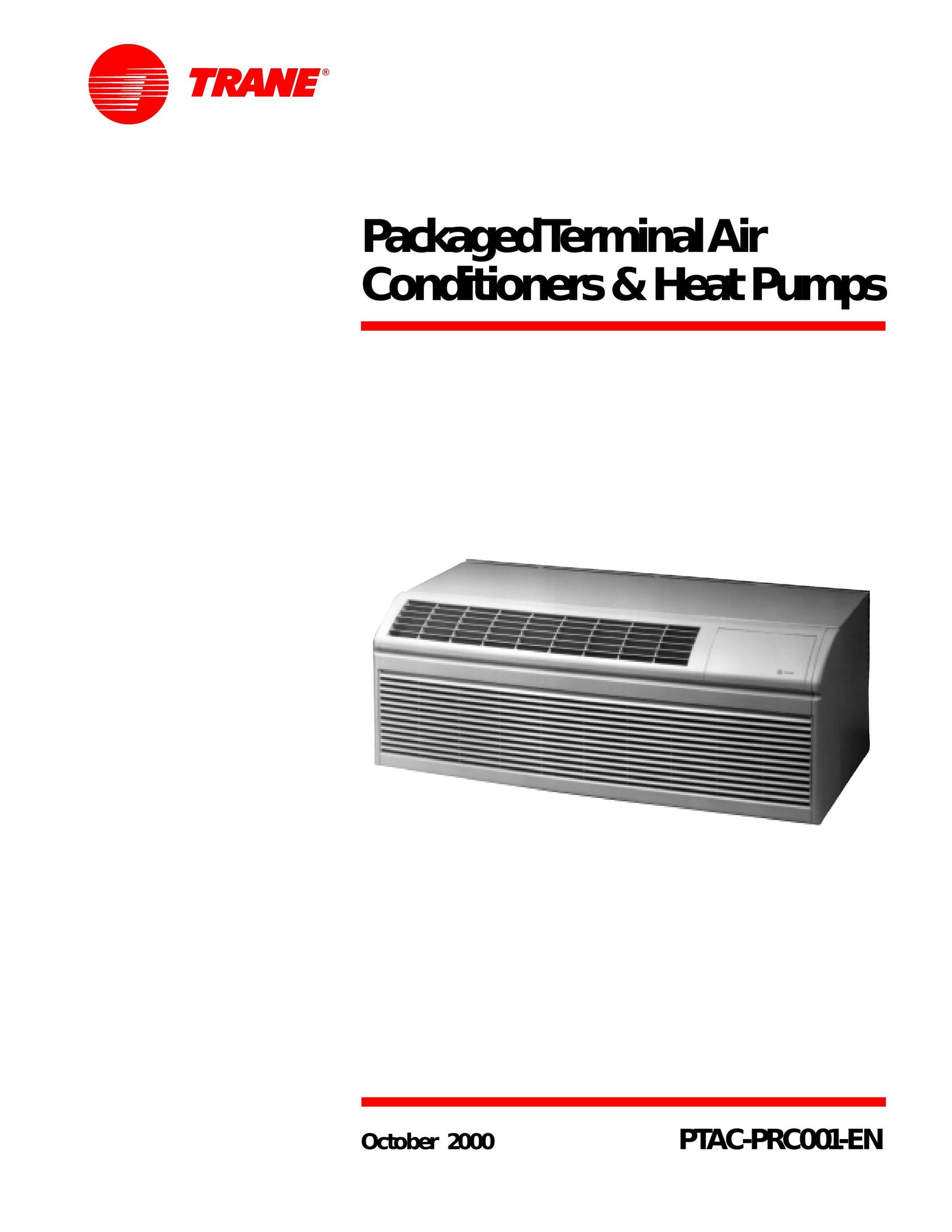 Trane PTEC0701GCA Air Conditioner User Manual