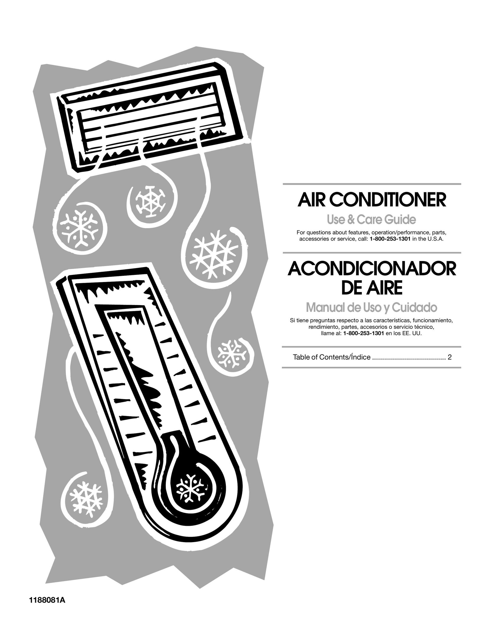 Whirlpool ACC082XR0 Air Conditioner User Manual
