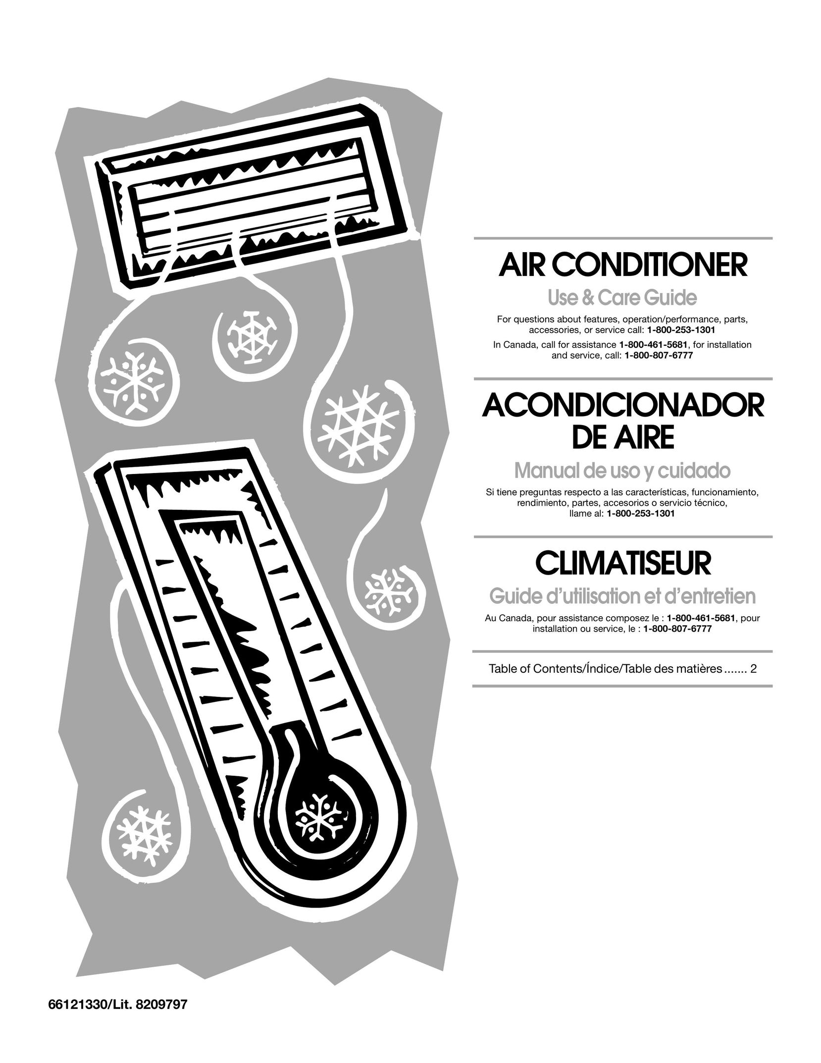Whirlpool ACM052PS0 Air Conditioner User Manual
