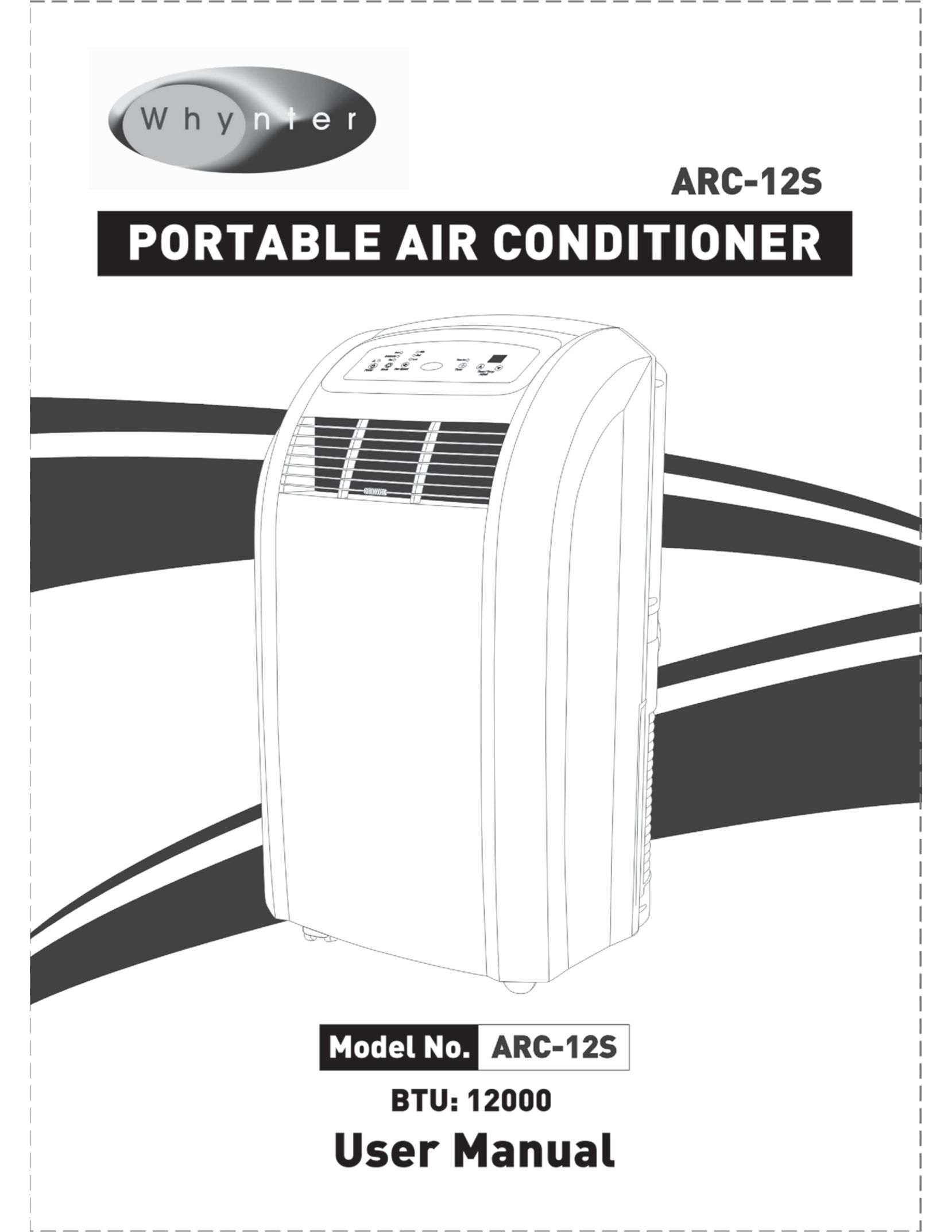 Whynter ARC-12S Air Conditioner User Manual