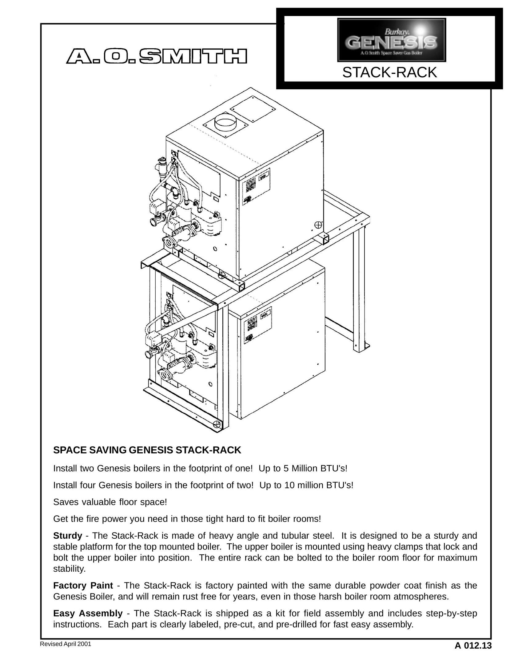 A.O. Smith GW-1000 Boiler User Manual