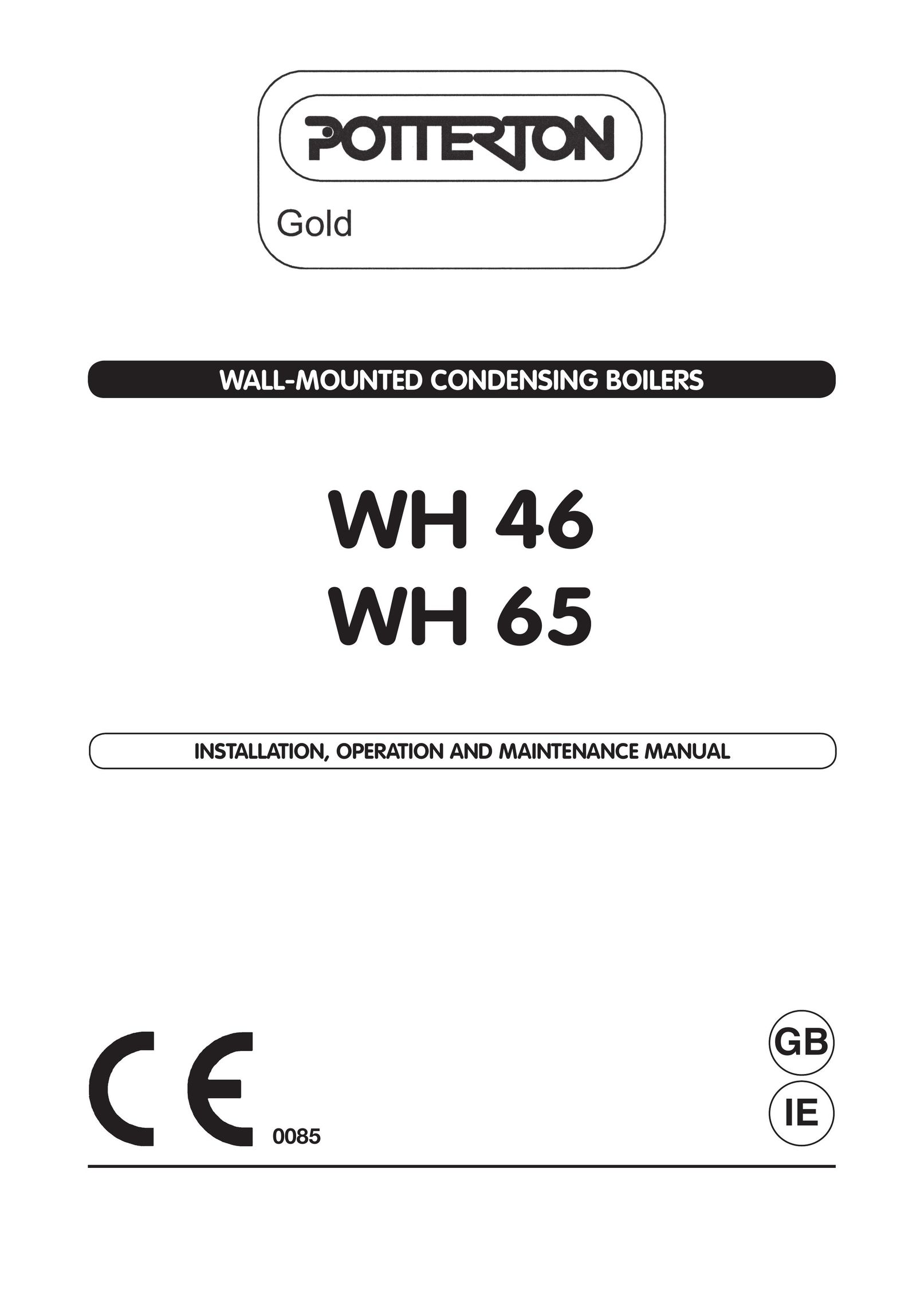 Baxi Potterton WH46 Boiler User Manual