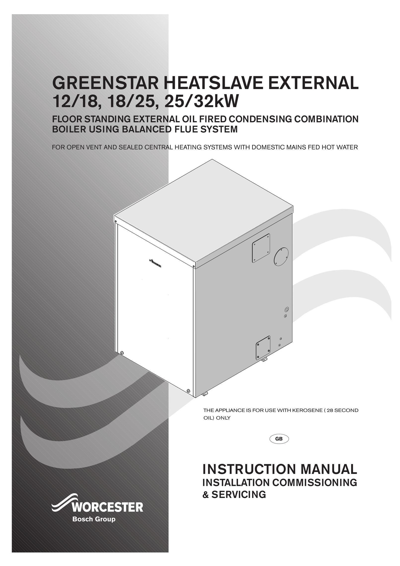 Bosch Appliances 25/32kW Boiler User Manual