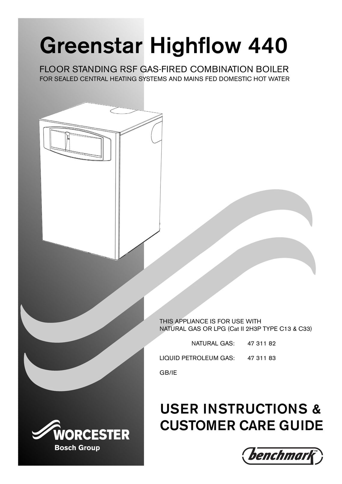 Bosch Appliances 440 Boiler User Manual