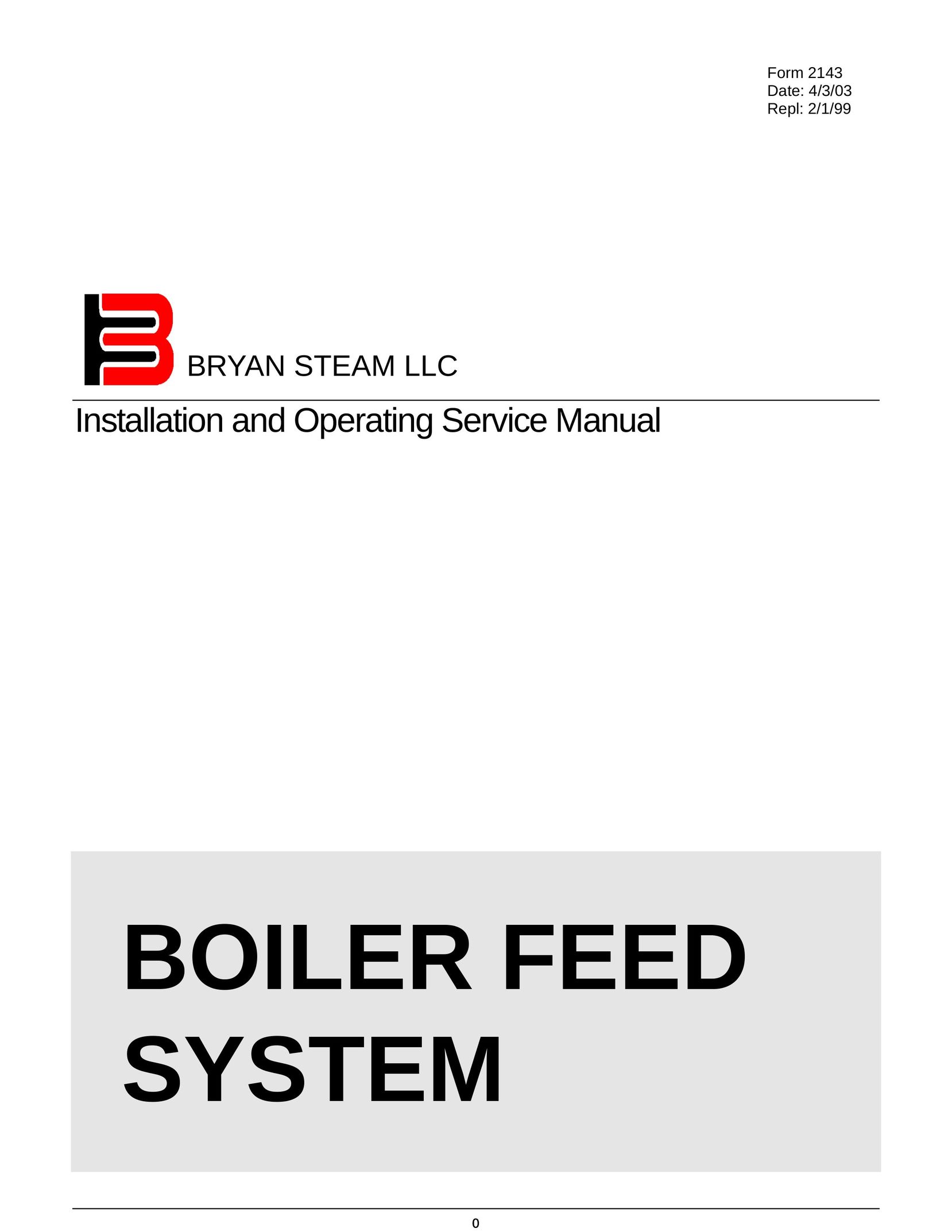 Bryan Boilers AH-FS151250D Boiler User Manual