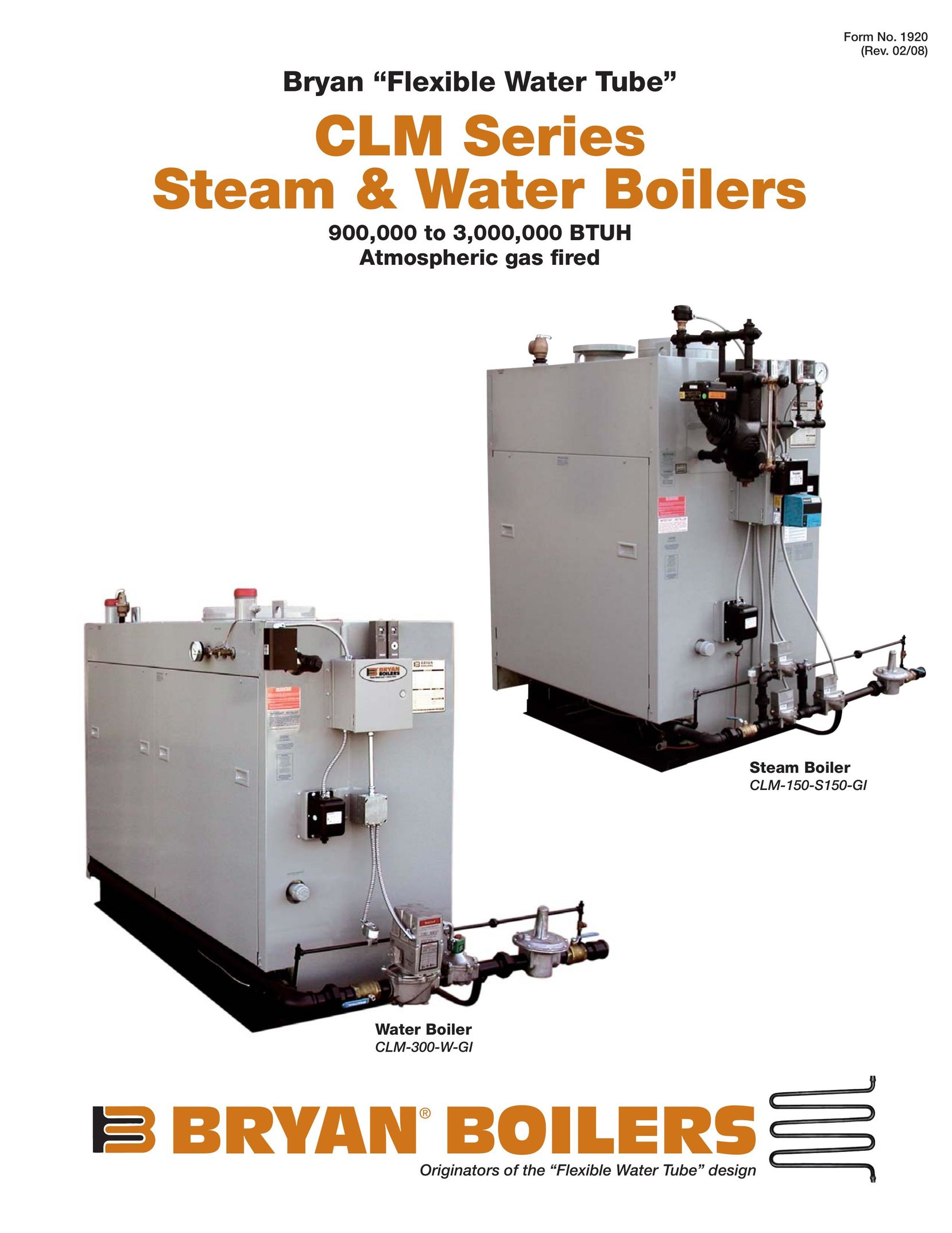 Bryan Boilers CLM-150-S150-GI Boiler User Manual
