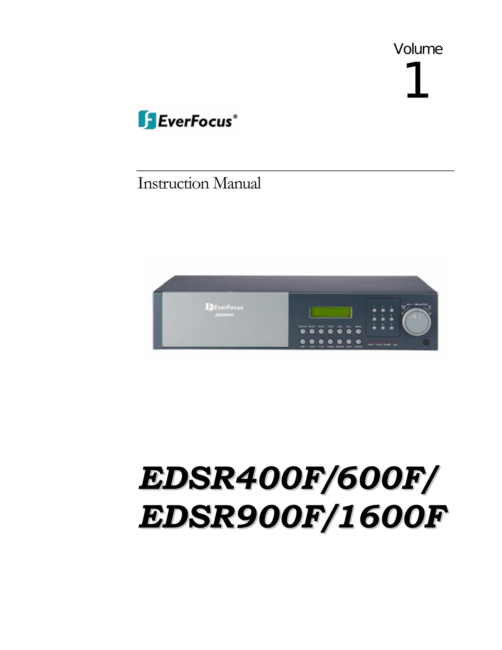 EverFocus EDSR 400F Boiler User Manual