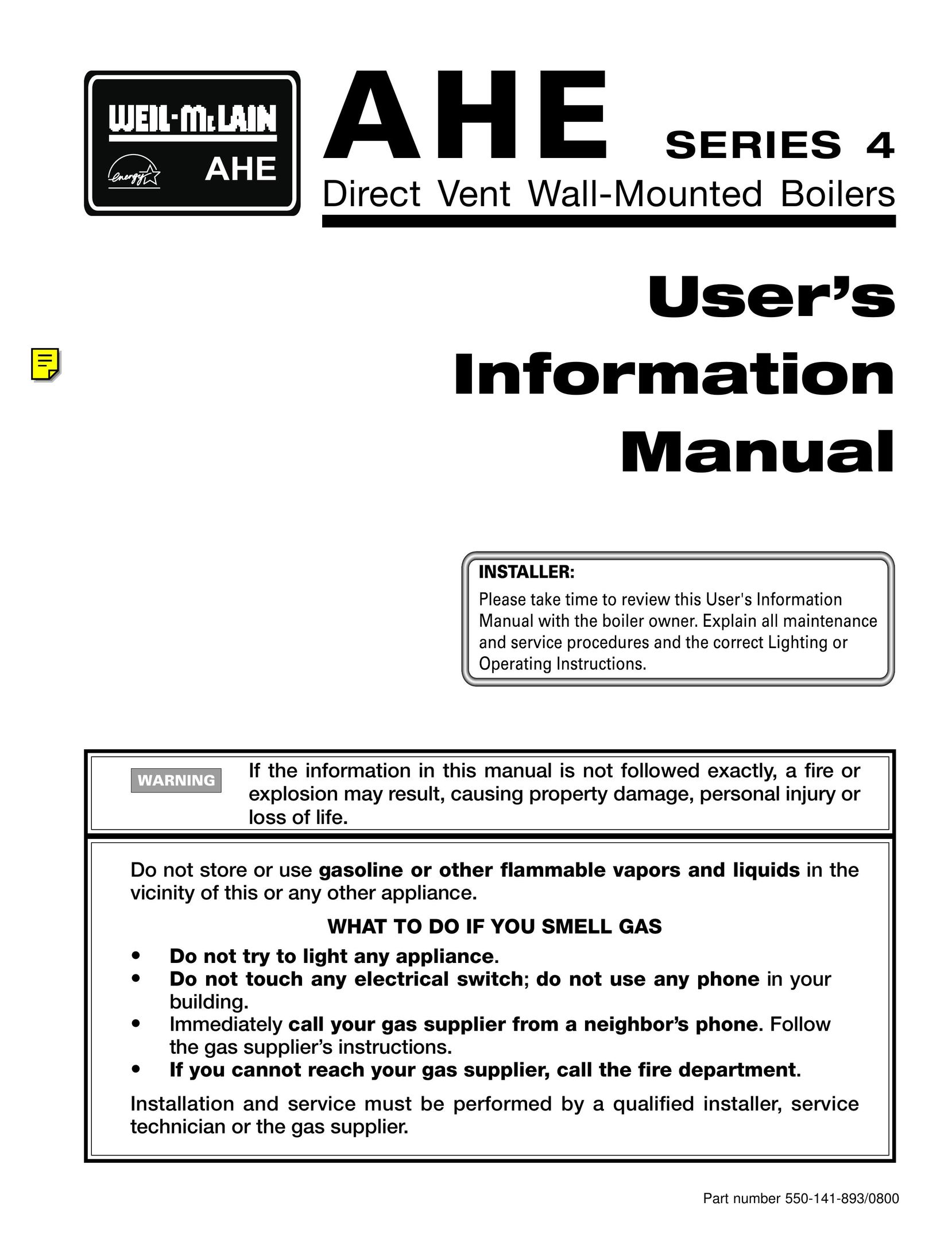 Honeywell Series 4 Boiler User Manual