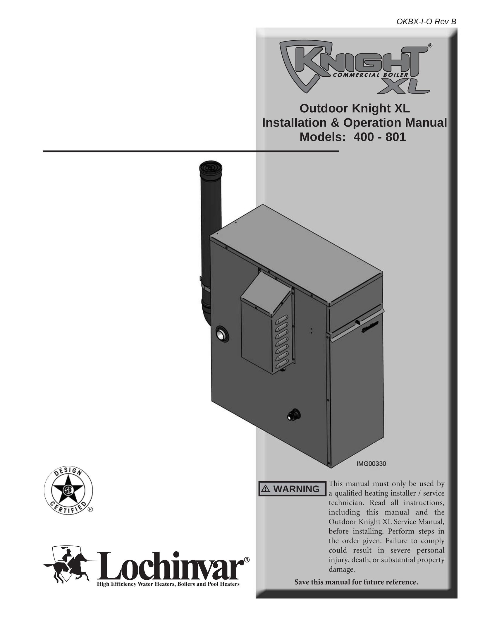 Lochinvar 400-801 Boiler User Manual