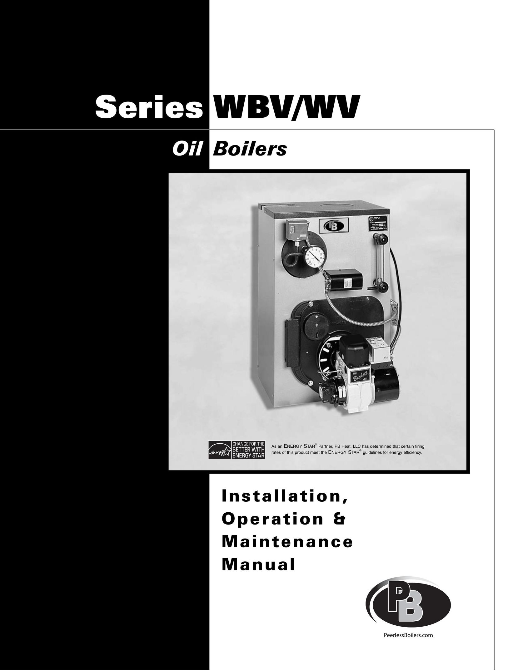 PB Heat WBV Series Boiler User Manual