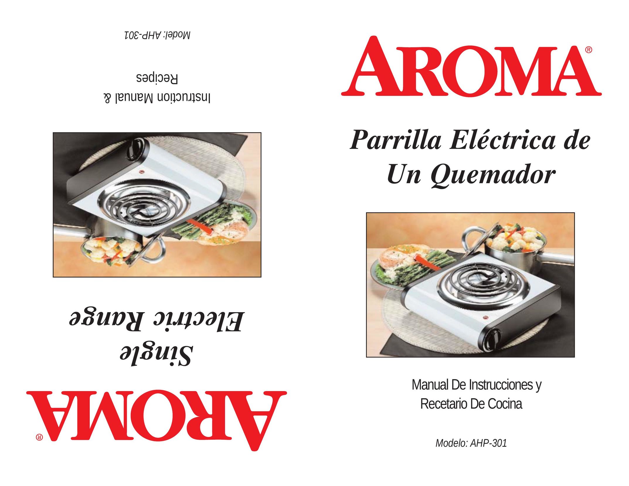 Aroma AHP-301 Burner User Manual