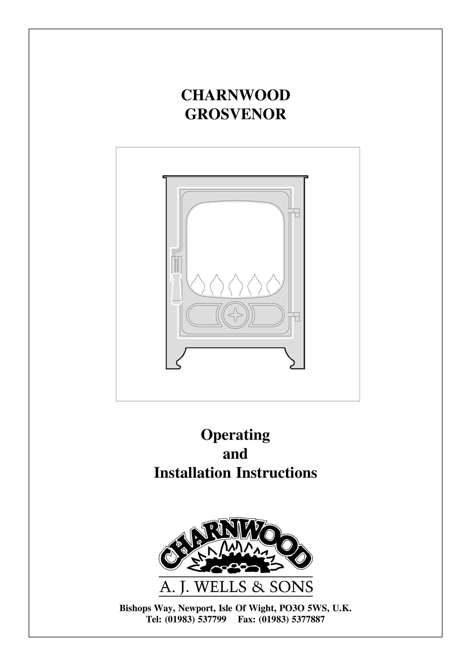 Charnwood Grosvenor Burner User Manual