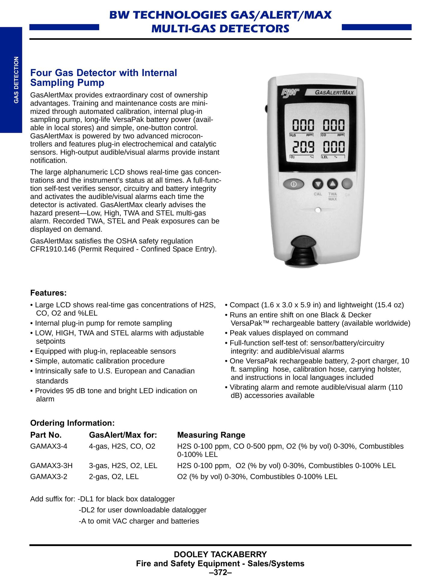 Black & Decker MULTI-GAS DETECTORS Carbon Monoxide Alarm User Manual