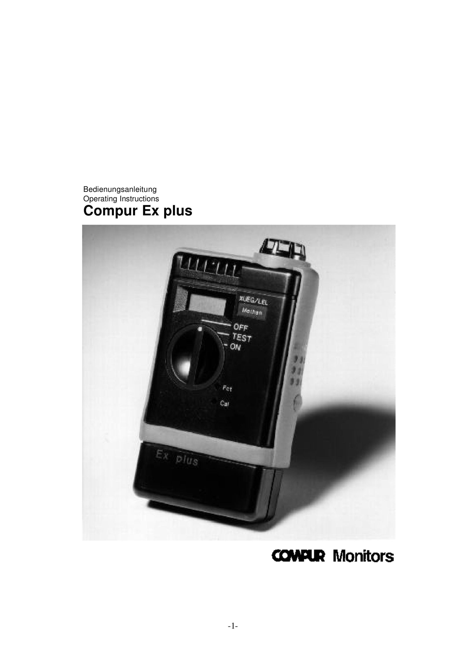 Compur Gas Detector Carbon Monoxide Alarm User Manual