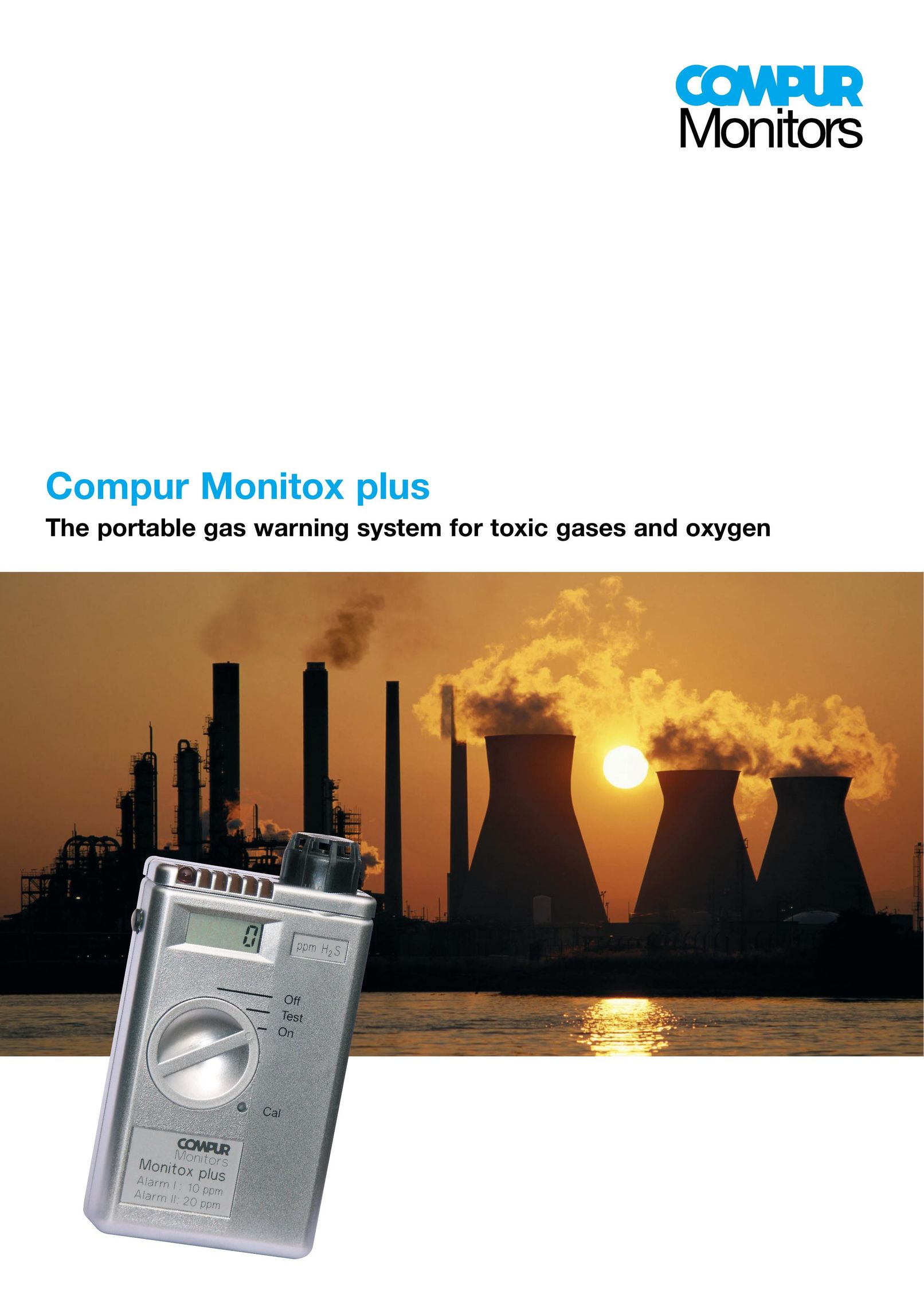 Compur Monitox plus Carbon Monoxide Alarm User Manual