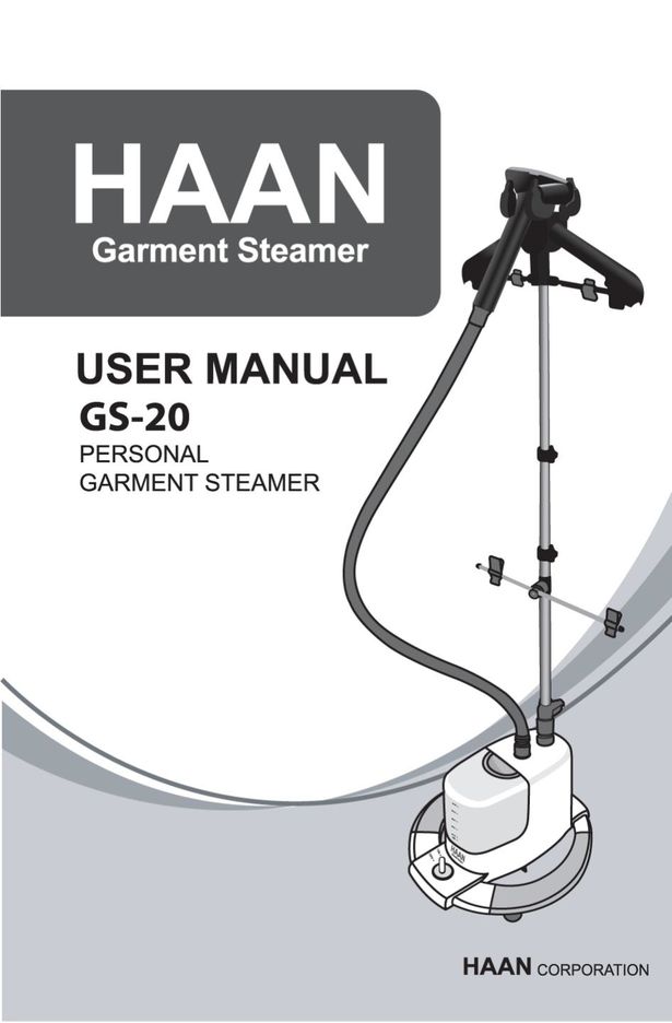 Haan GS-20 Carpet Cleaner User Manual