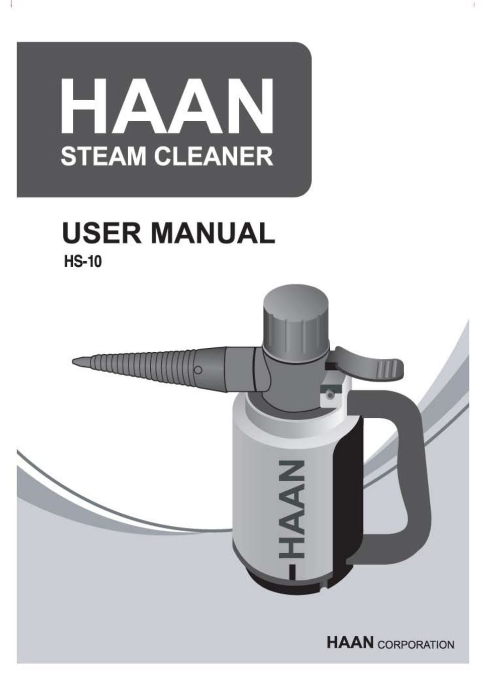 Haan HS-10 Carpet Cleaner User Manual