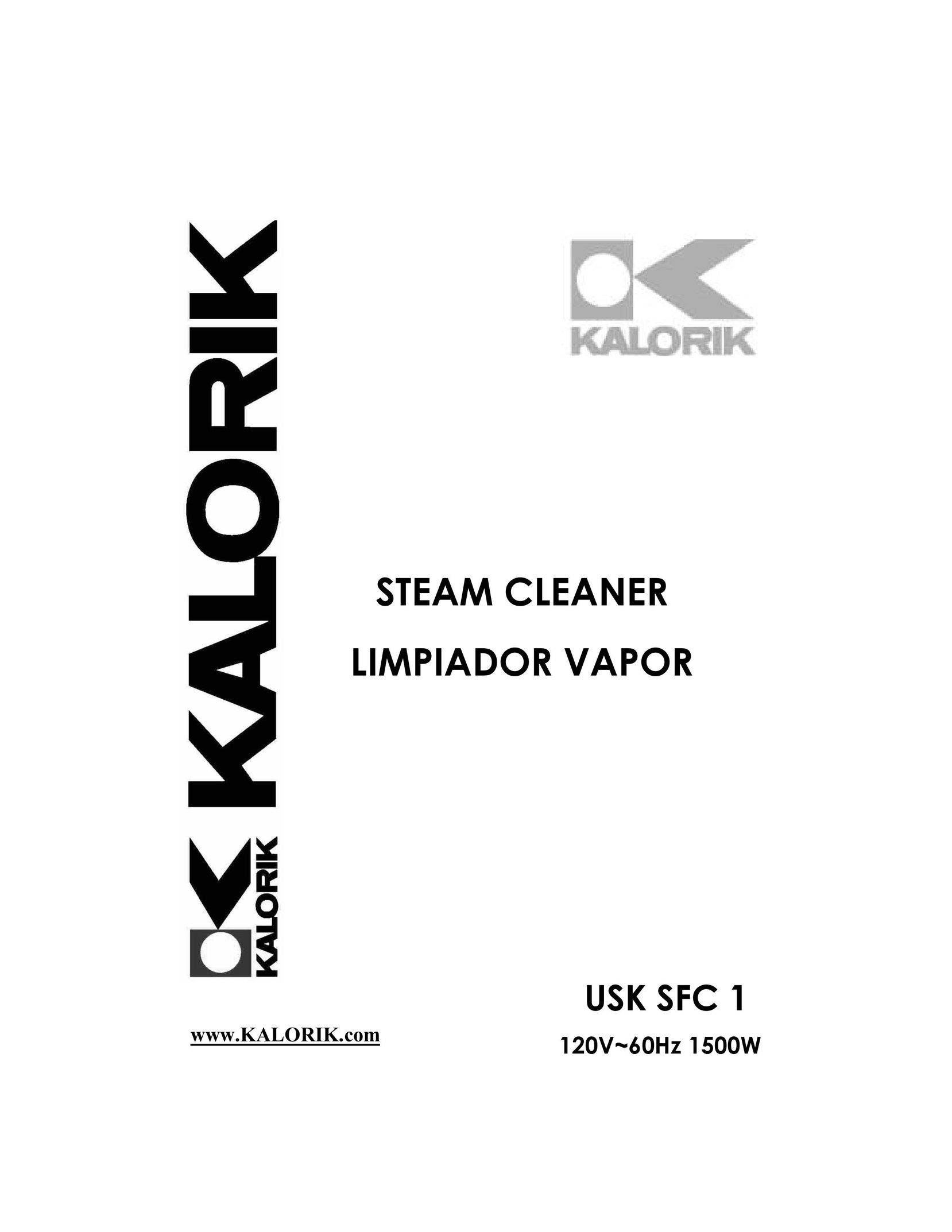 Kalorik USK SFC 1 Carpet Cleaner User Manual