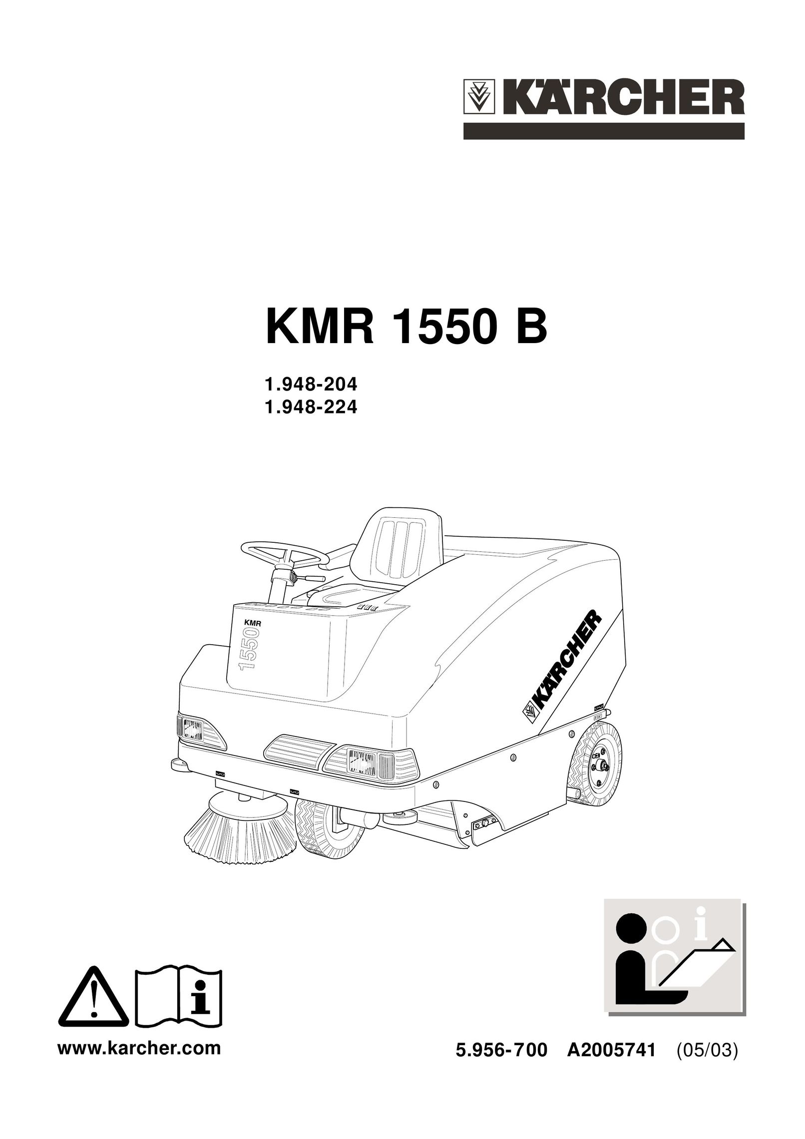 Karcher KMR 1550 B Carpet Cleaner User Manual