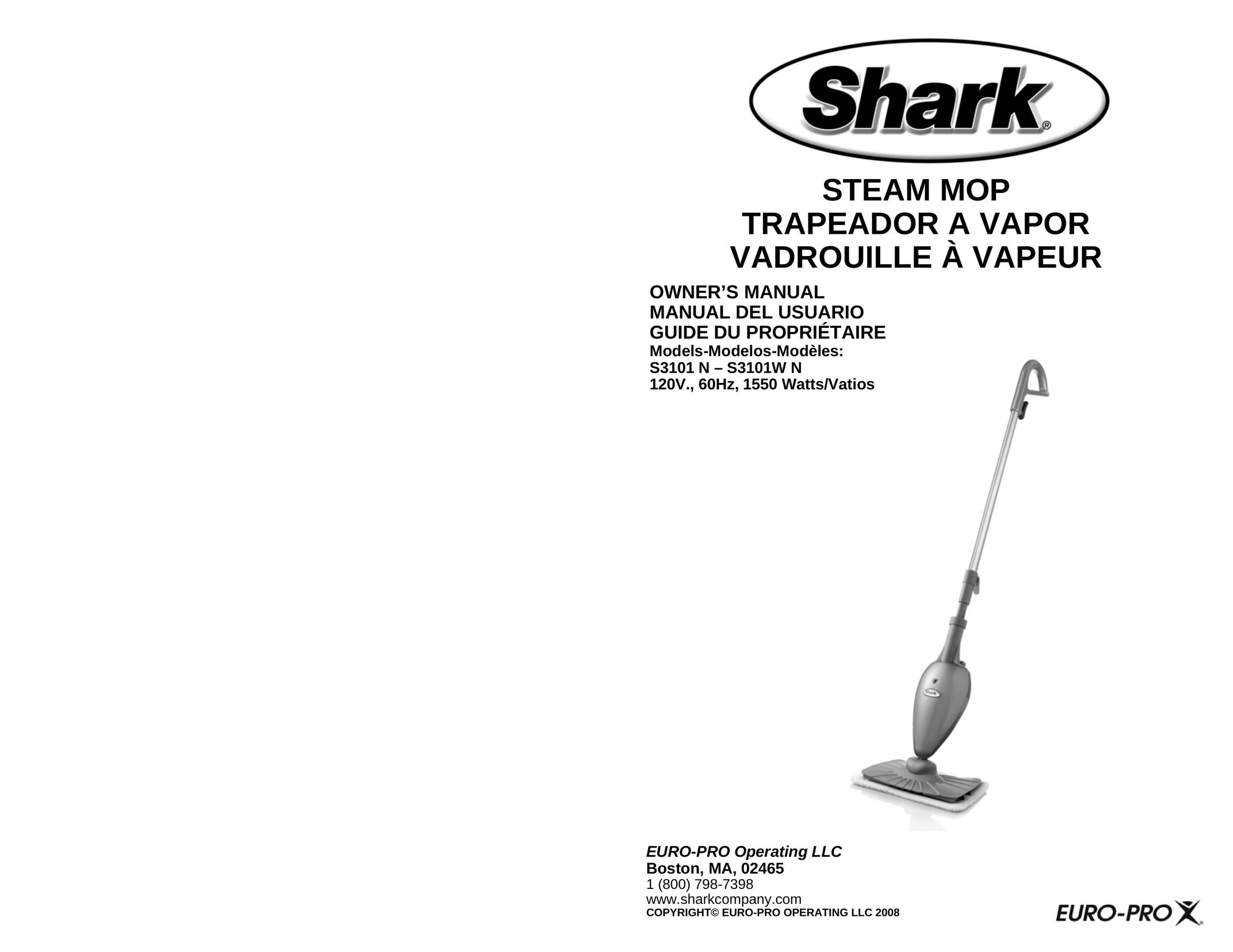 Shark S3101 N Carpet Cleaner User Manual