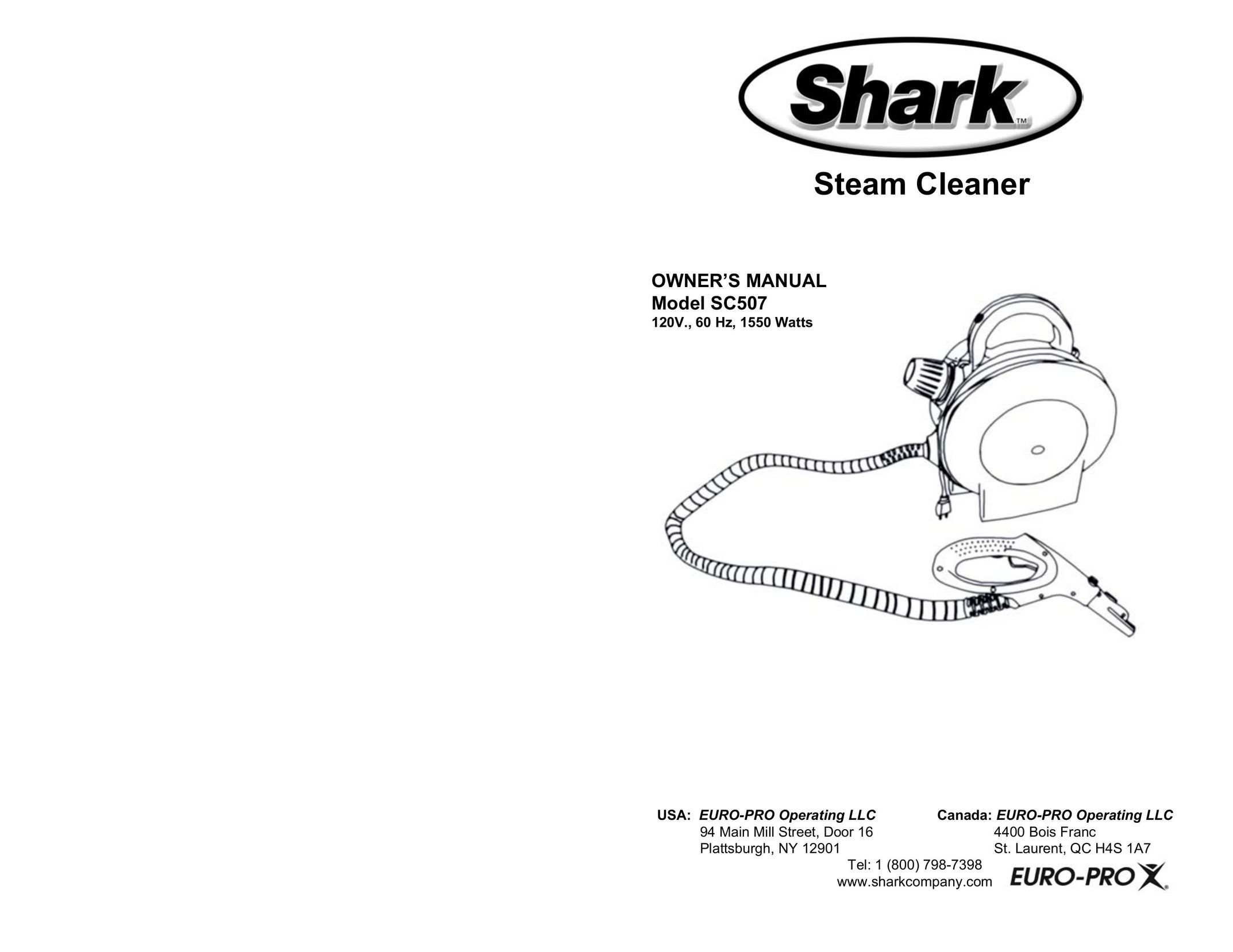 Shark SC507 Carpet Cleaner User Manual