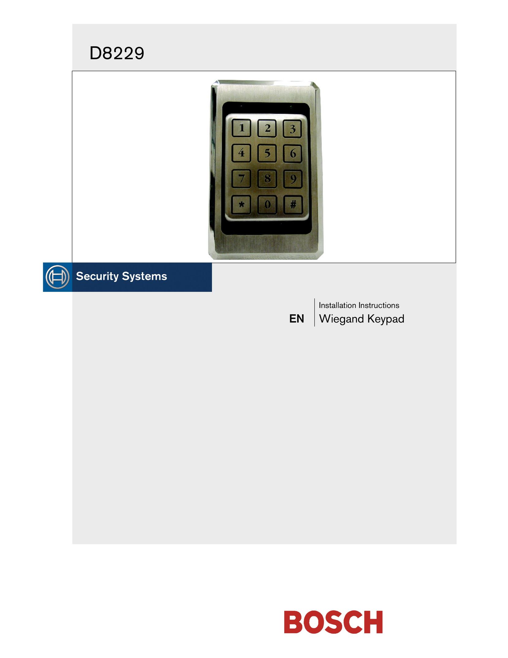 Bosch Appliances D8229 Door User Manual