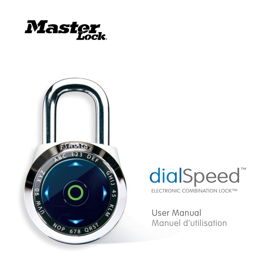 Master Lock 1500eD Door User Manual