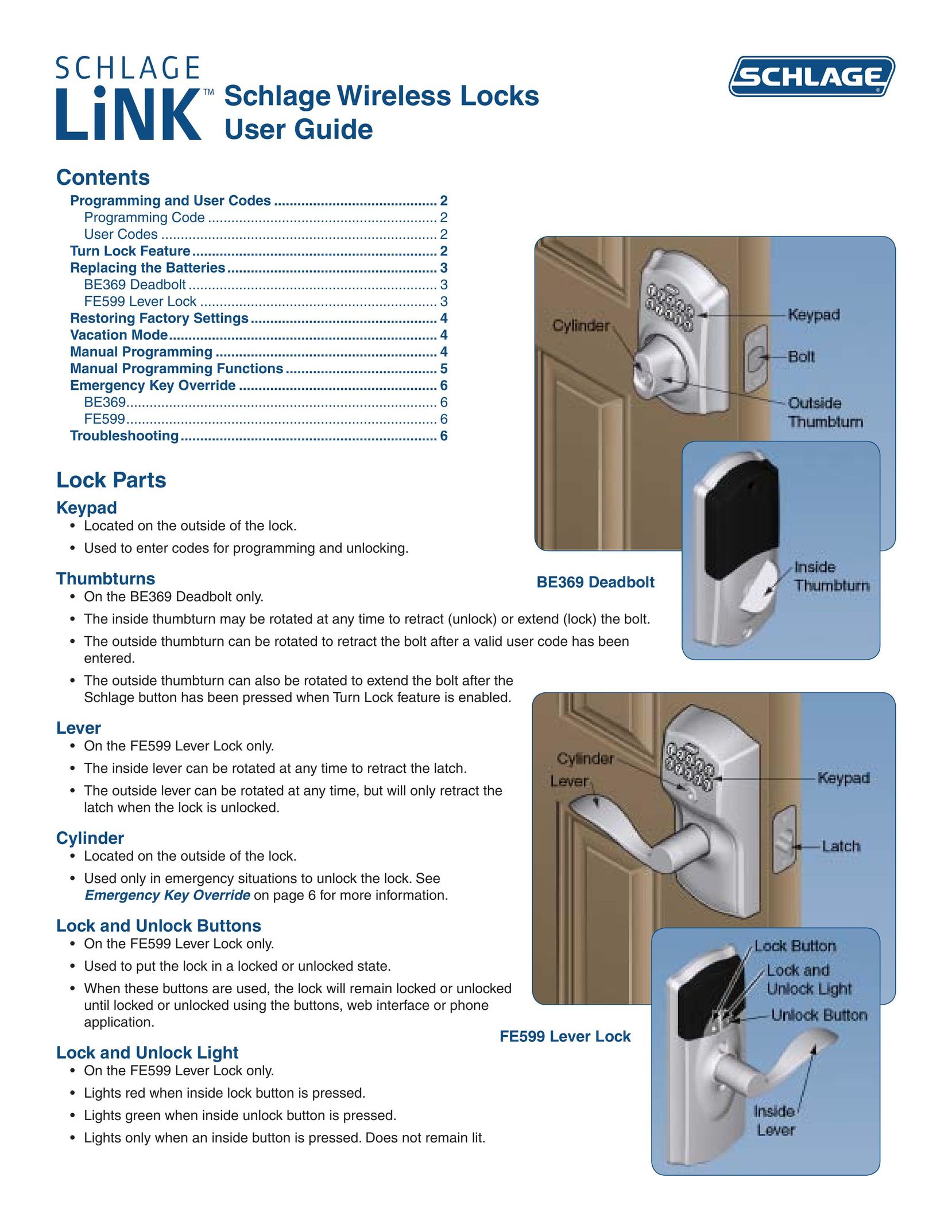 Sony BE369 Door User Manual