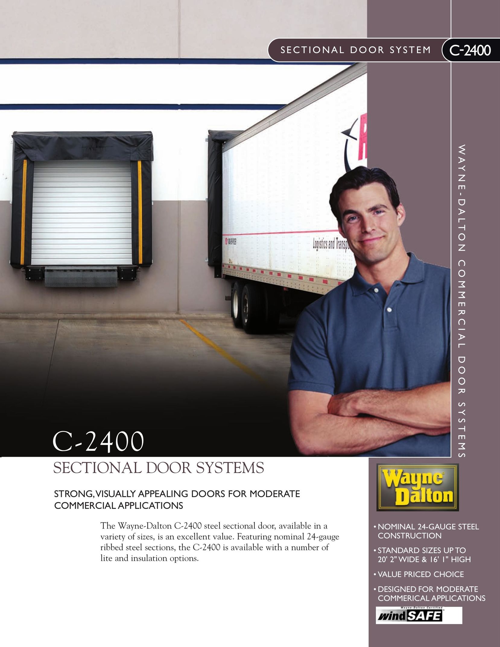 Wayne-Dalton C-2400 Door User Manual
