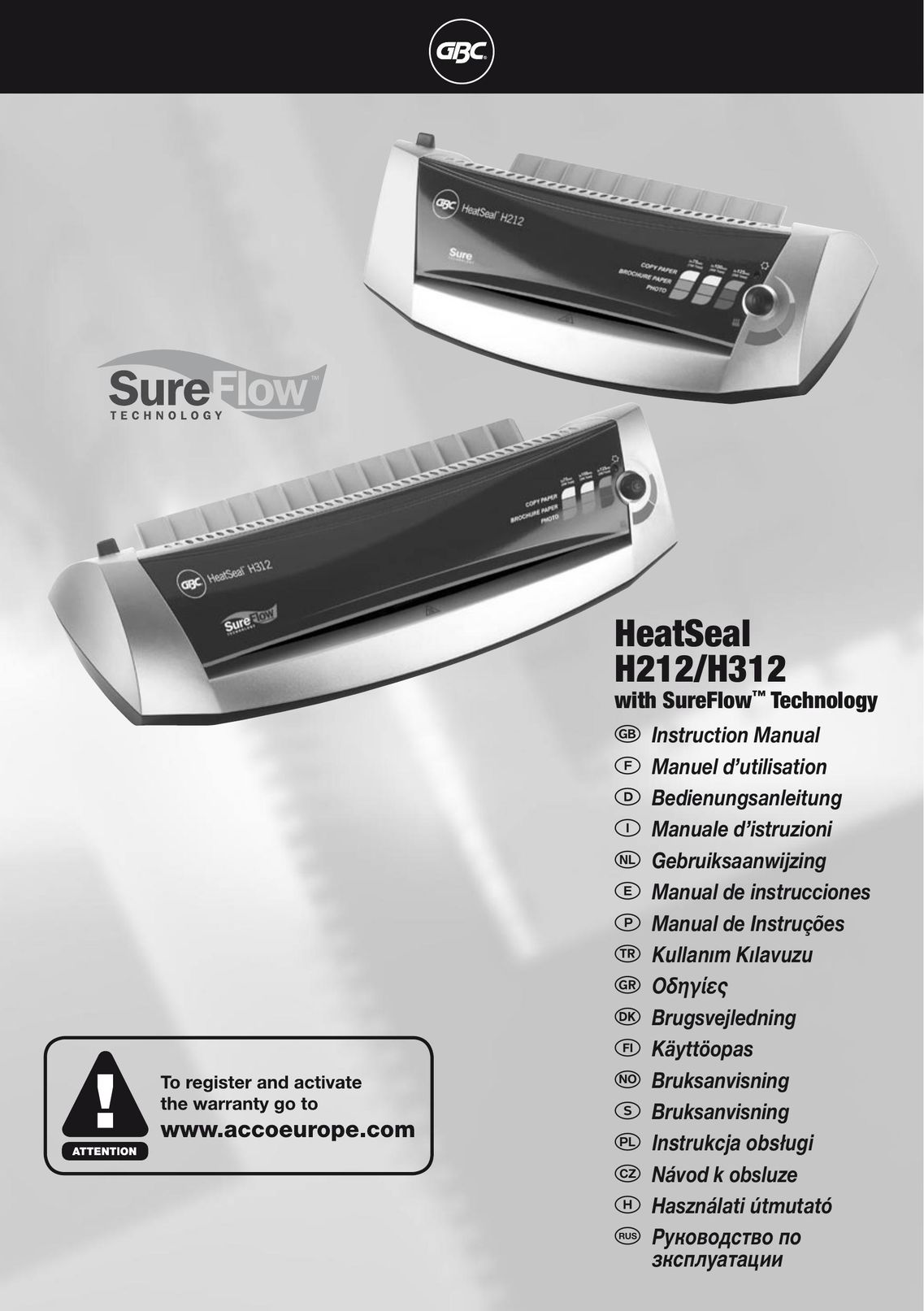 ACCO Brands H212 Electric Heater User Manual