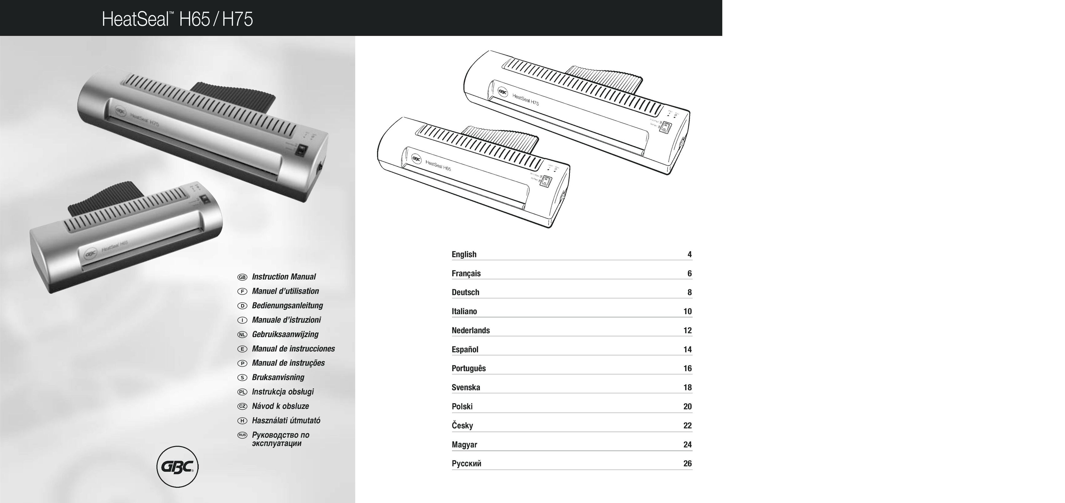 ACCO Brands H65 Electric Heater User Manual
