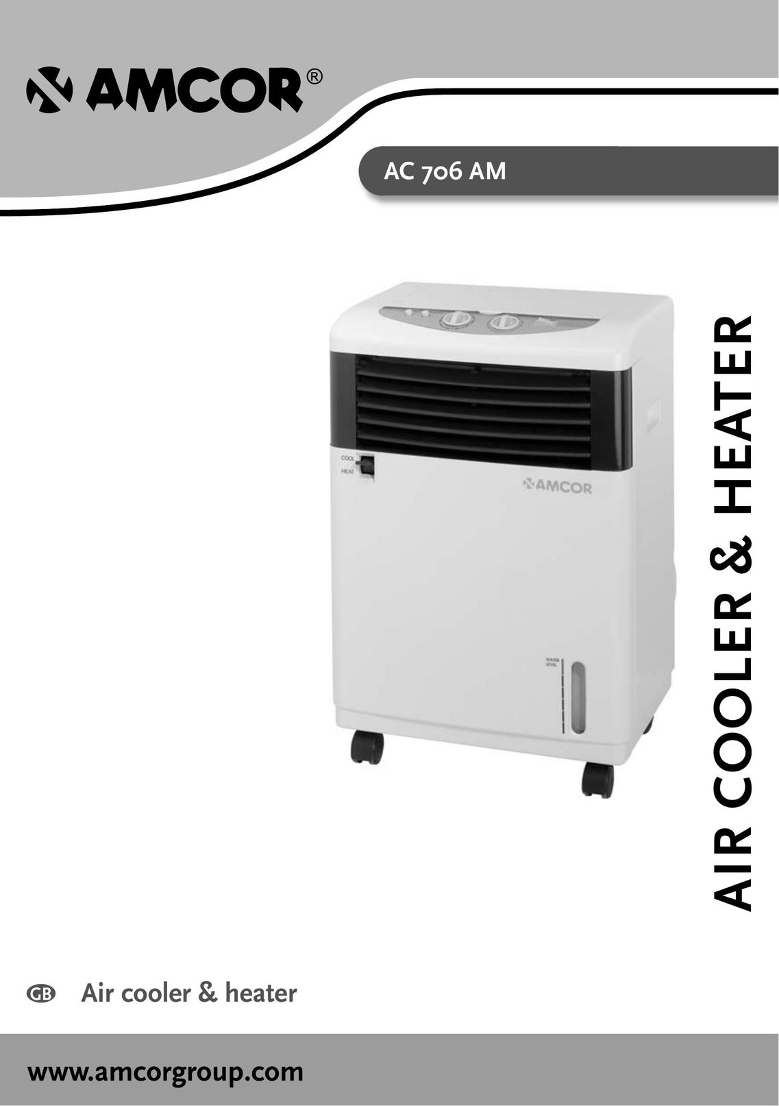 Amcor AC 706 AM Electric Heater User Manual