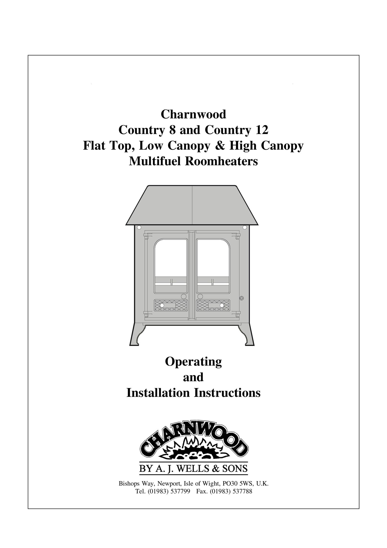 Charnwood Country 12 Electric Heater User Manual