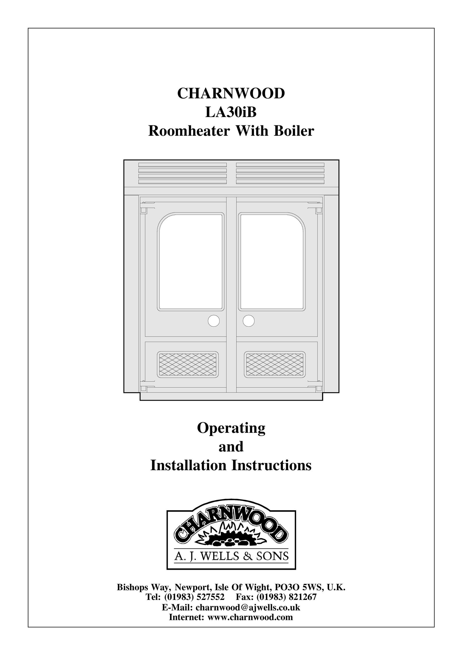 Charnwood LA30iB Electric Heater User Manual
