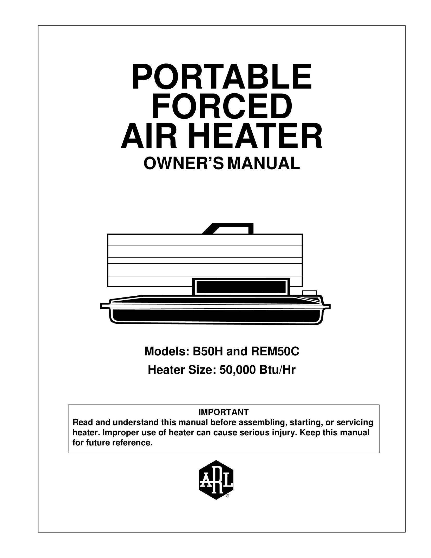 Desa B50H Electric Heater User Manual