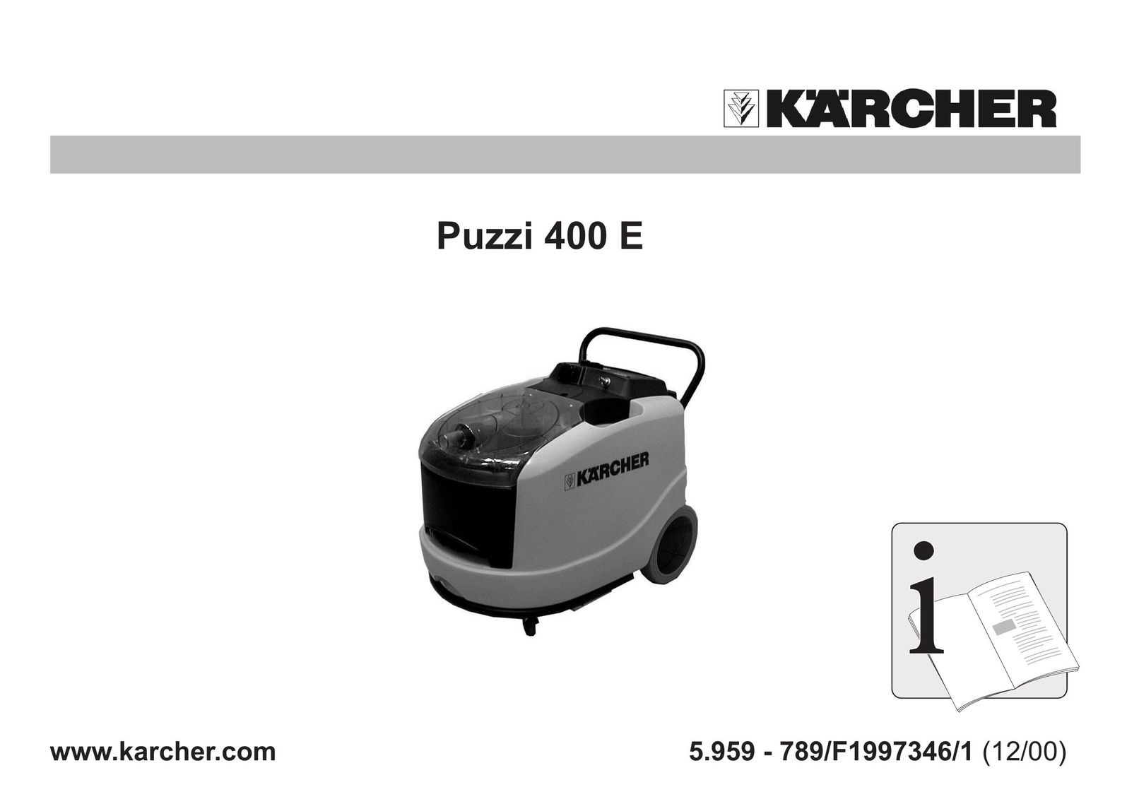 Karcher 400 E Electric Heater User Manual