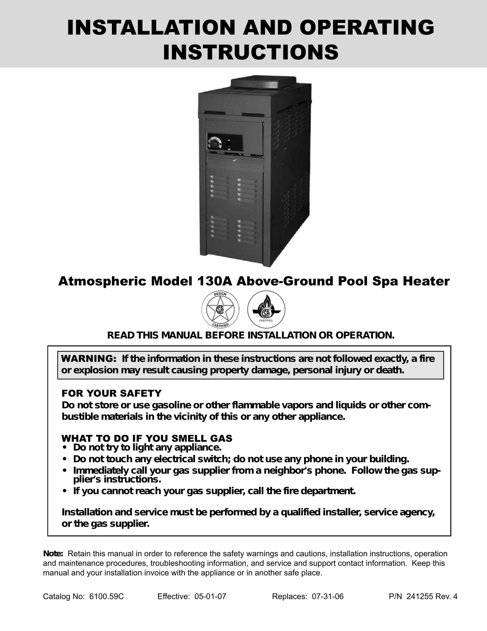 Applica 130A Heaters Fan User Manual