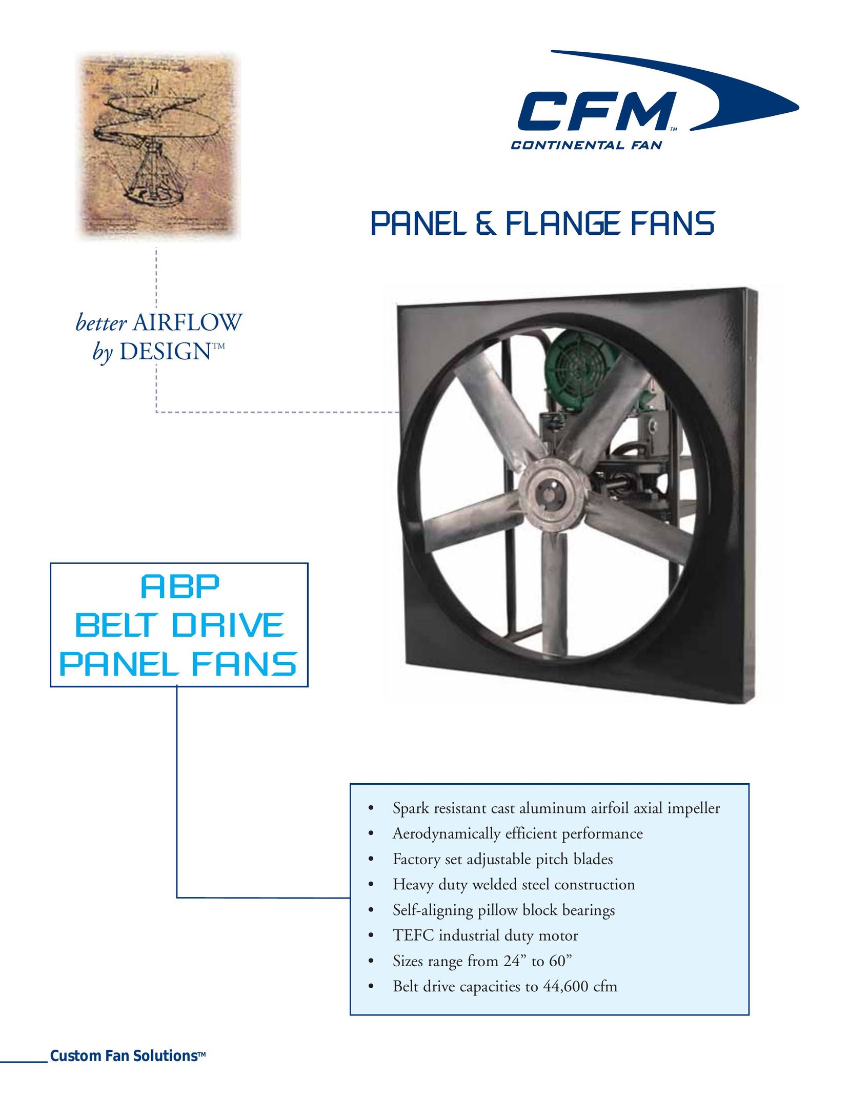 CFM ABP-0905 Fan User Manual
