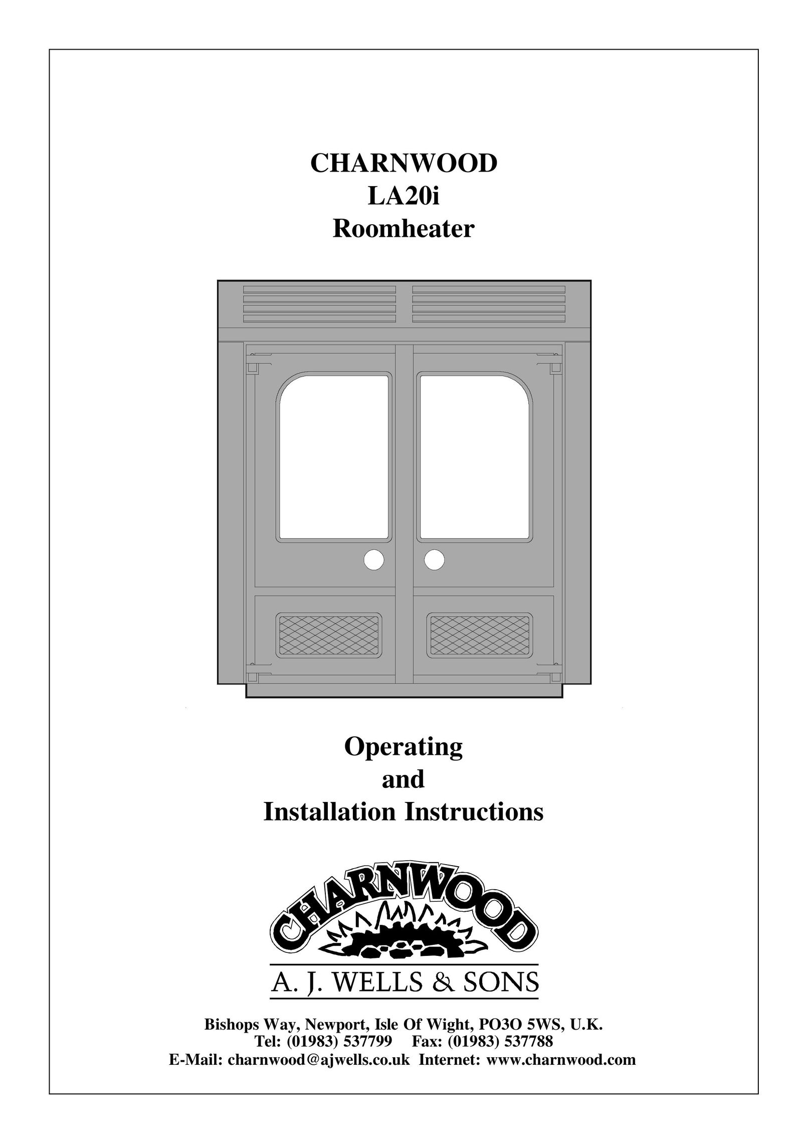 Charnwood Roomheater Fan User Manual