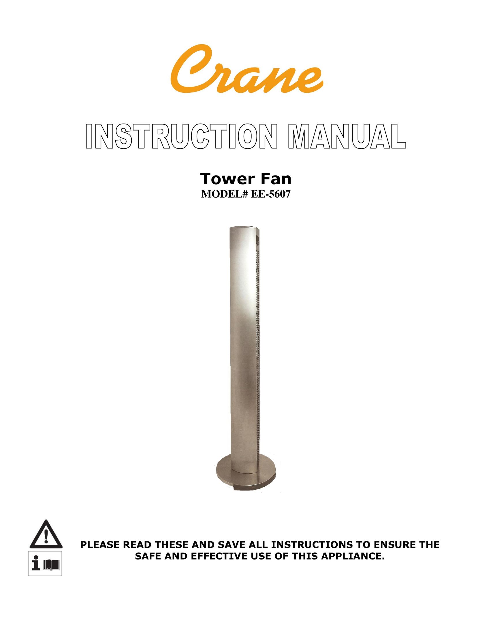 Crane EE-5607 Fan User Manual
