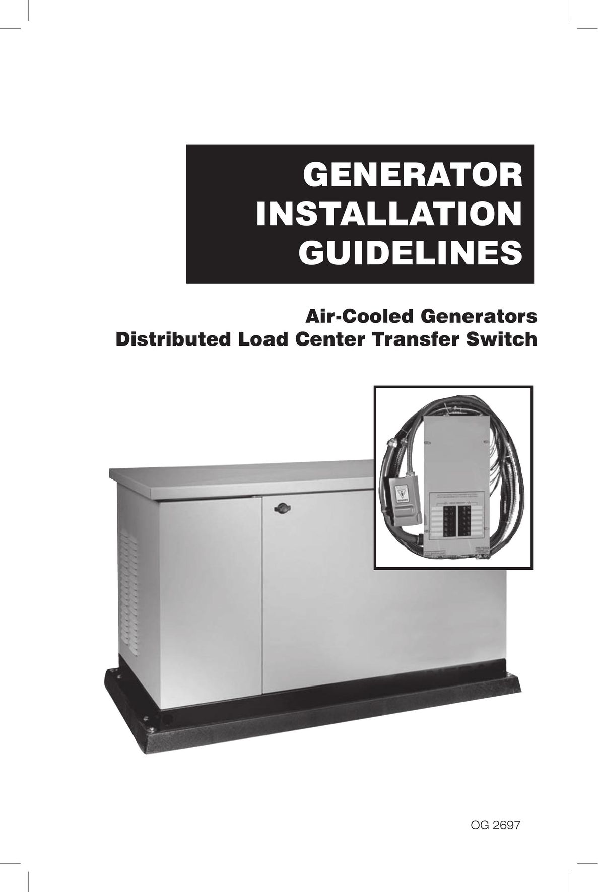 Generac Power Systems OG 2697 Fan User Manual