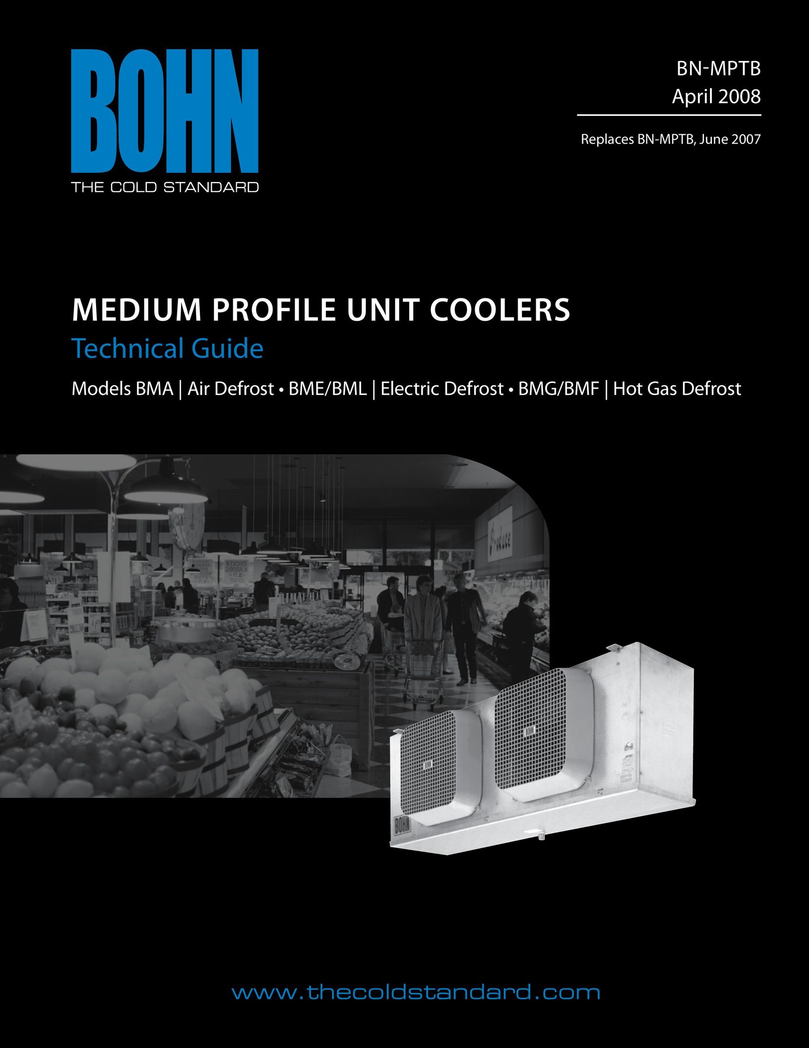 Heatcraft Refrigeration Products BMA Fan User Manual