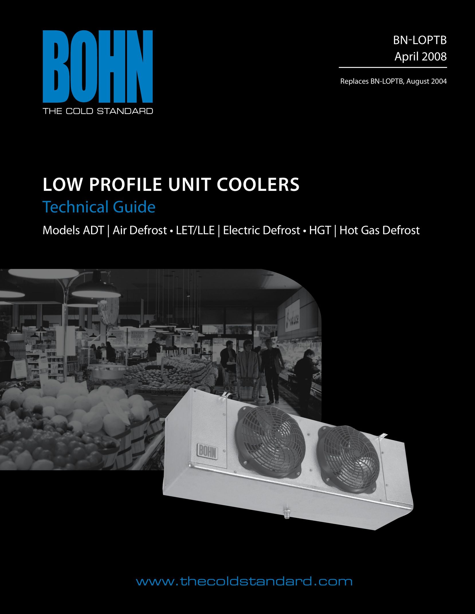 Heatcraft Refrigeration Products BN-LOPTB Fan User Manual