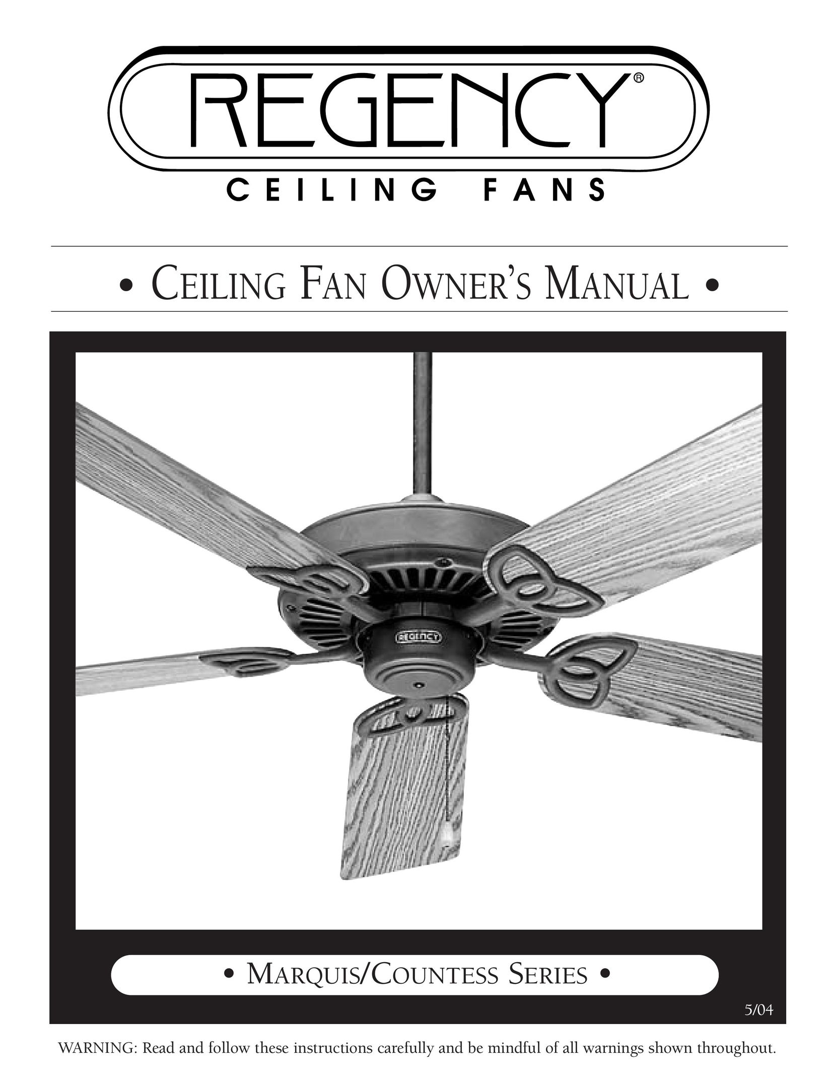 Marquis SERIES Fan User Manual