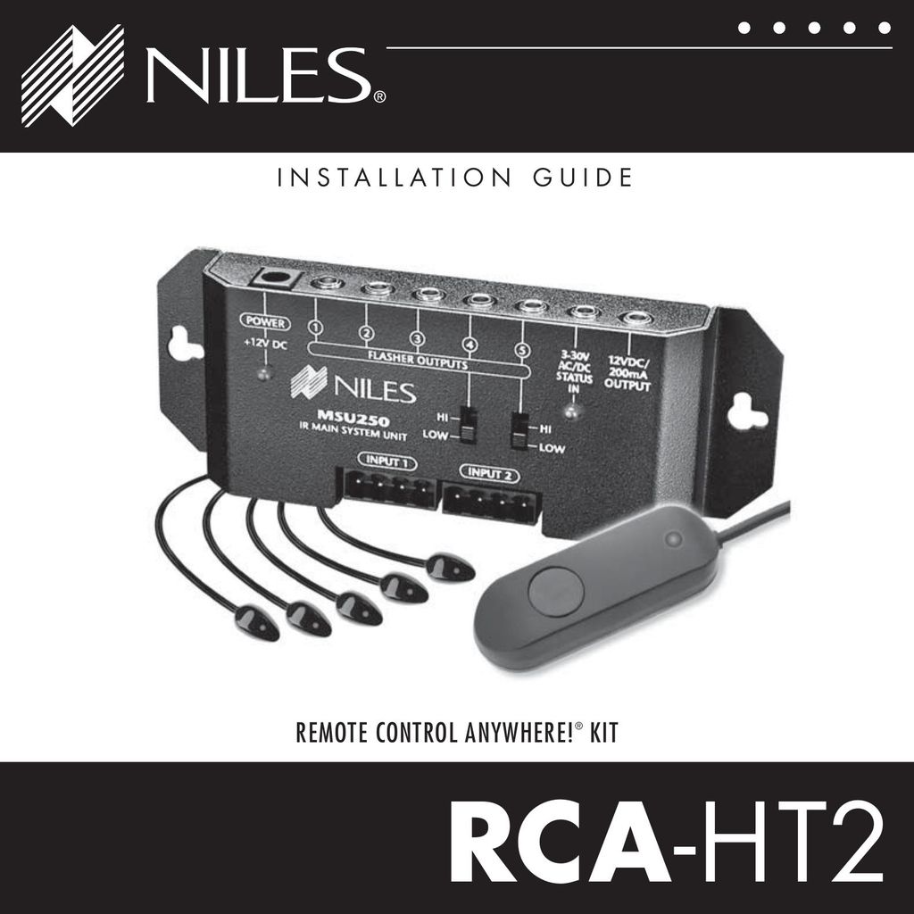 RCA RCA-HT2 Fan User Manual