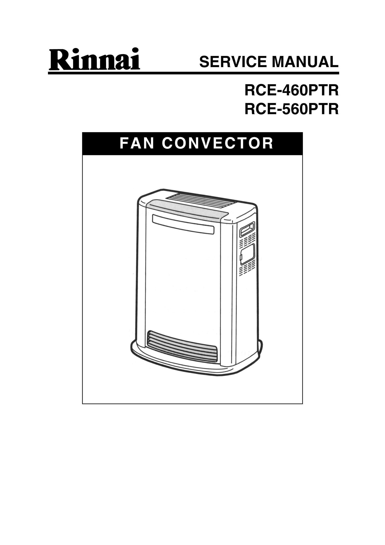 Rinnai RCE-560PTR Fan User Manual